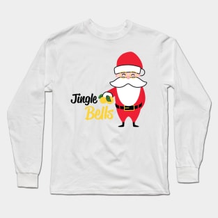 Jingle Bells Santa Long Sleeve T-Shirt